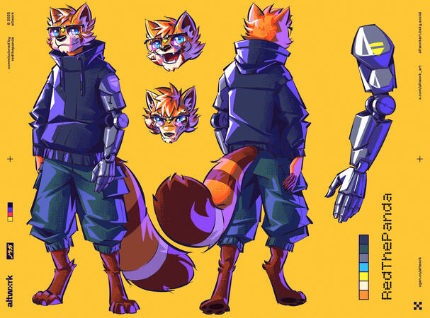 RedThePanda Reference Sheet